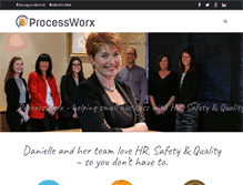 Tablet Screenshot of processworx.com.au